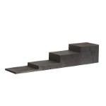 Kalibreringsblok med 4 step i stål  lav model (1,5-4-10-15mm)